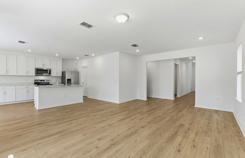 Open Kitchen to Gathering Room