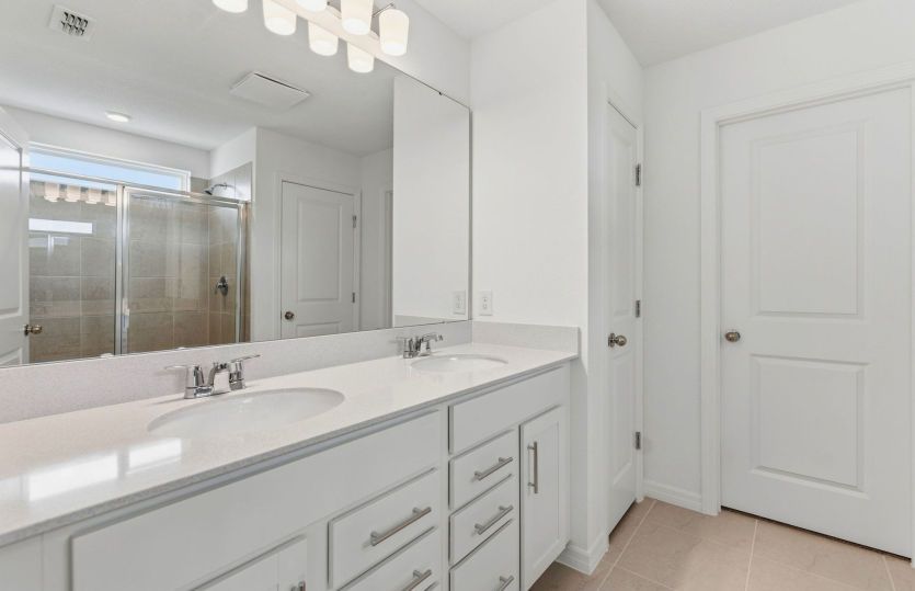 Owner's Bath with Dual Sinks