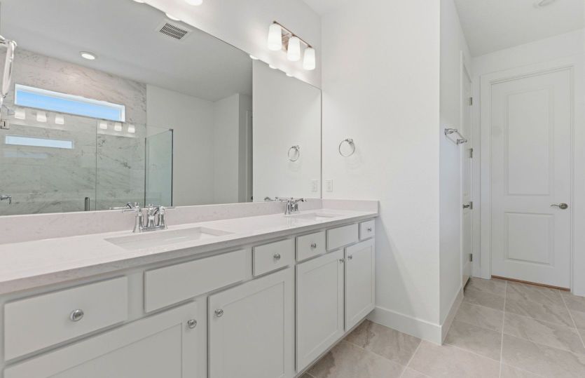 Owner's Bath with Dual Sinks