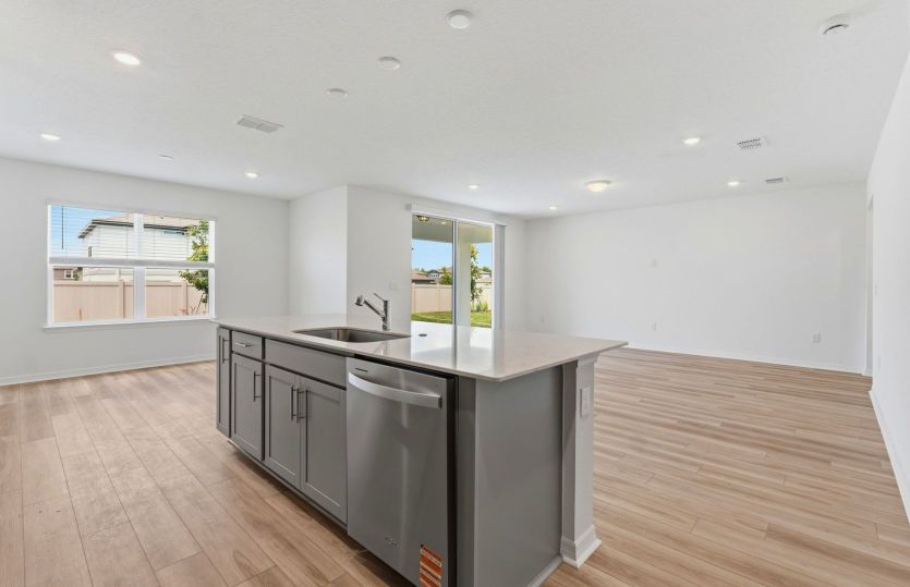 Center Island with Storage