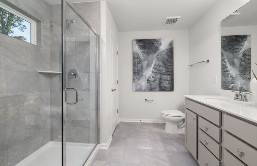 Owner's Bath with Walk-in Shower