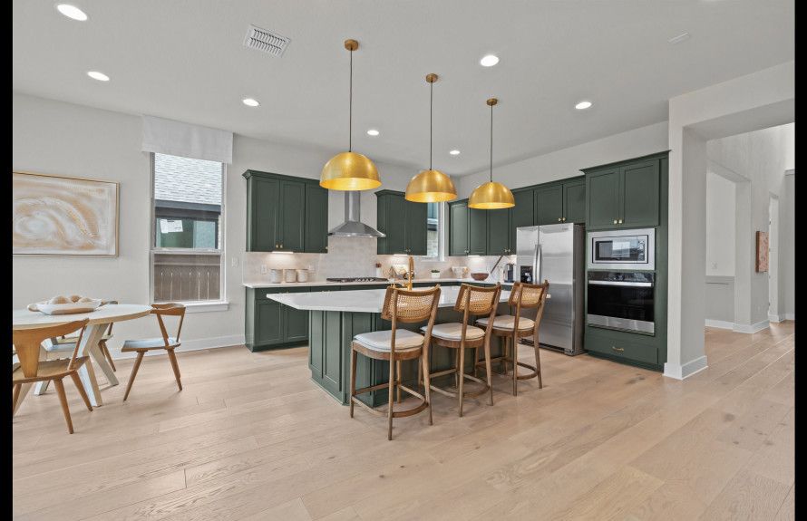 Open Concept Kitchen & Dining