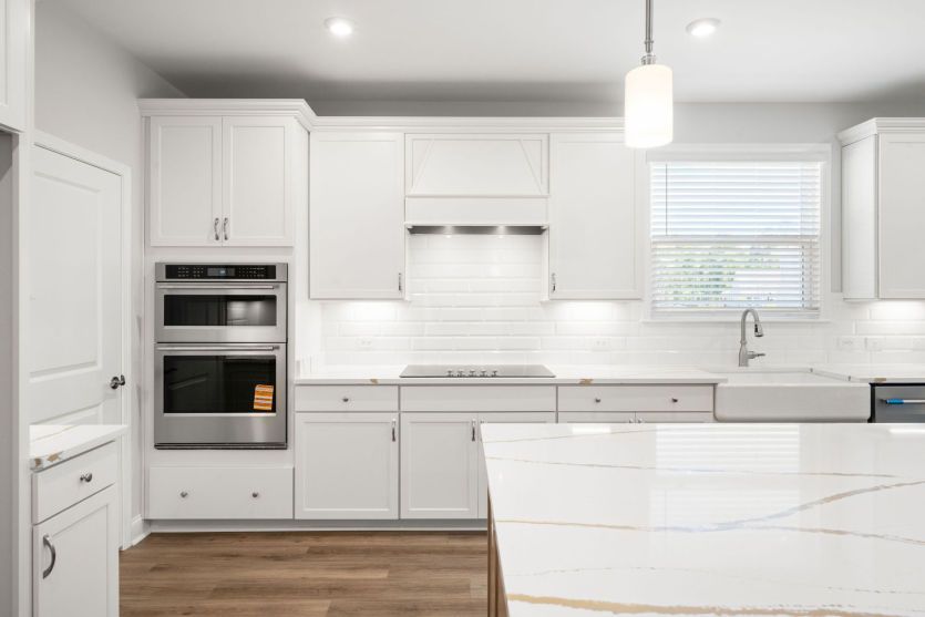 Kitchen with Oversized Island
