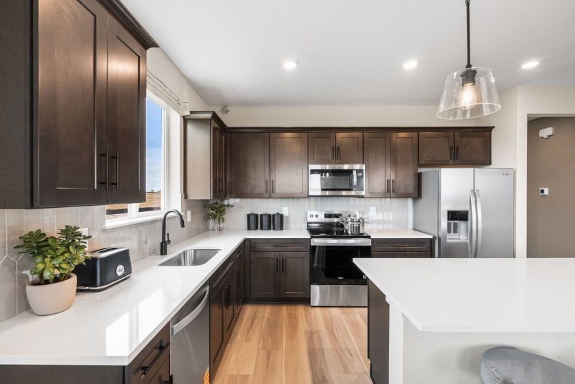 Abundant Kitchen Workspace