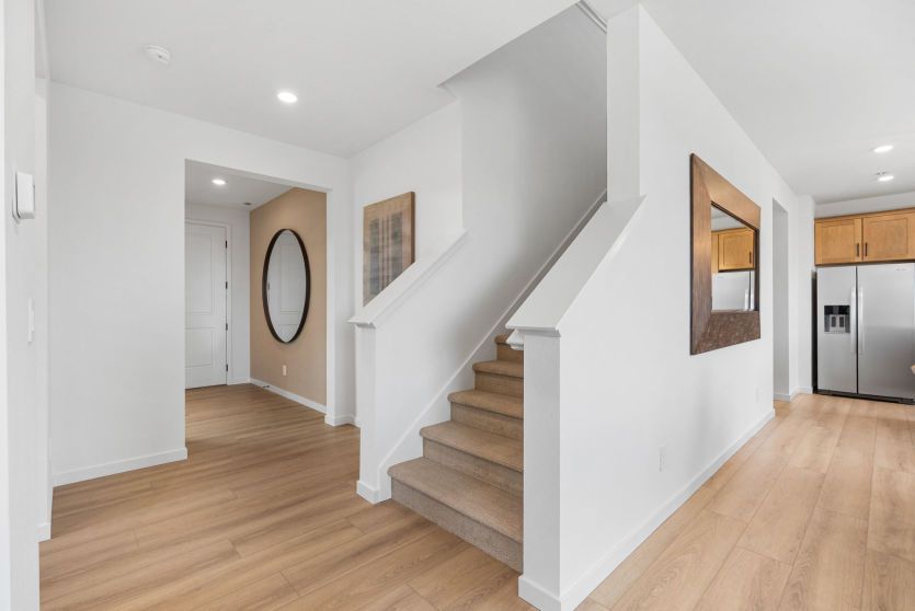 Stairway to Second Floor