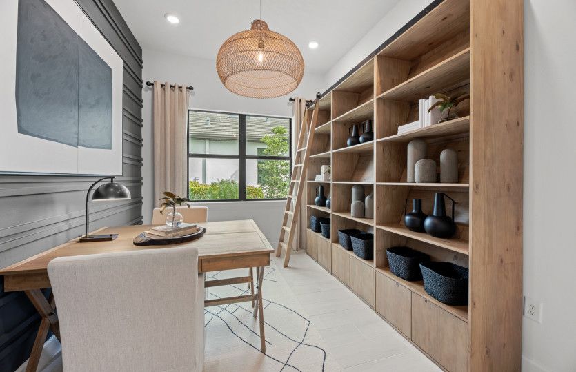 Flex room perfect for a home office