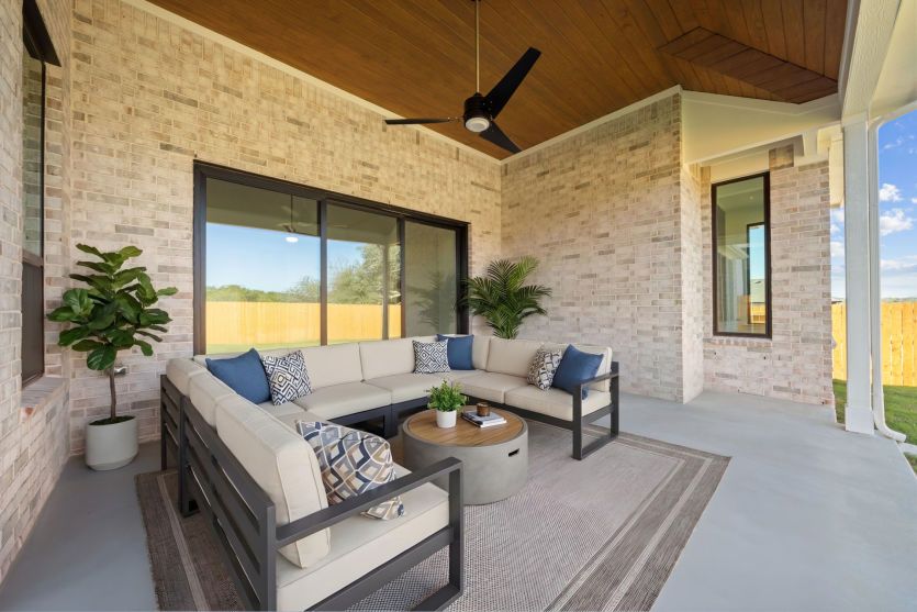 Covered Back Patio