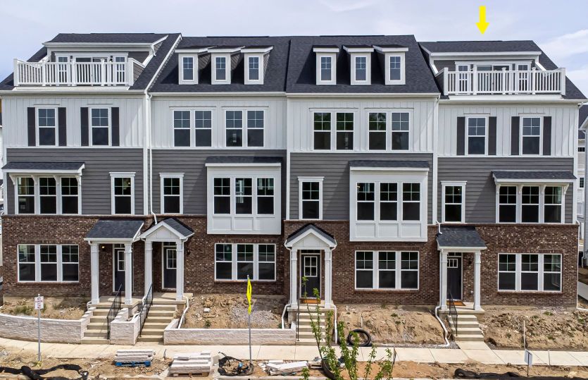 Halston with Loft - Towns on the Greenway: Westerville, Ohio - Pulte Homes