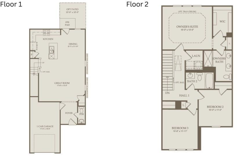 Floor Plan Level 1 & Level 2