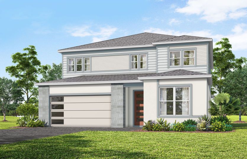 Scarlett MD1 Elevation w/ Stone