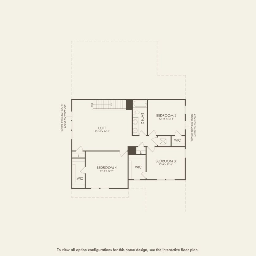 Second Floor 4 br / 2.5 ba