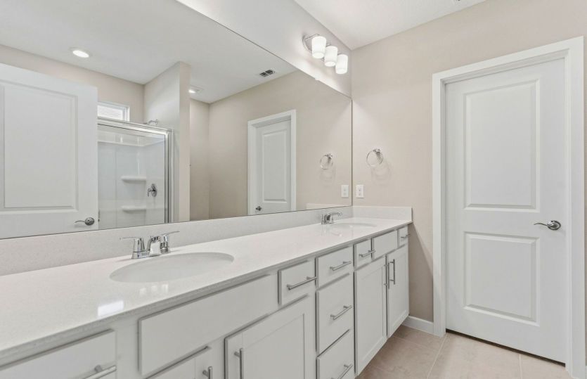 Owner's Bath with Dual Sinks