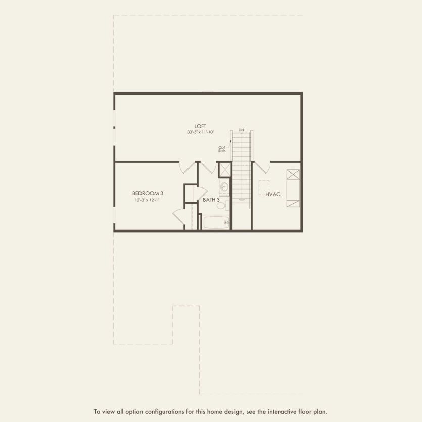 Second Floor 3 br / 3 ba