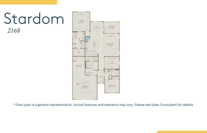 Stardom Floorplan