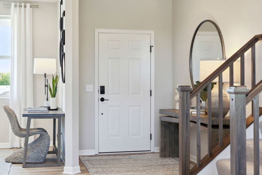 Inviting foyer
