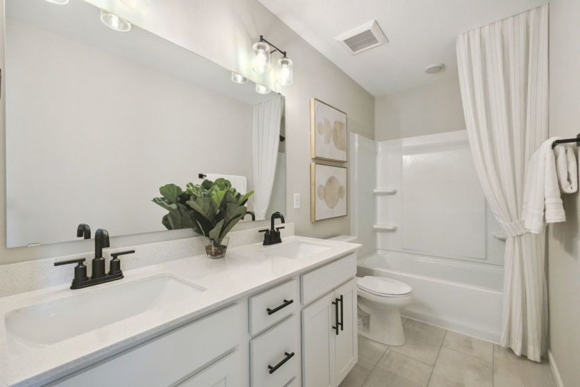 Second bathroom