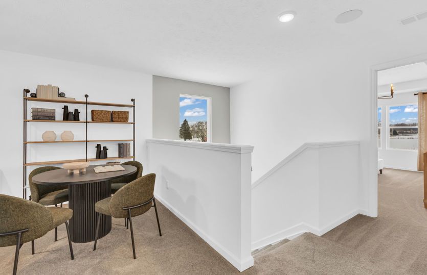 Upstairs loft