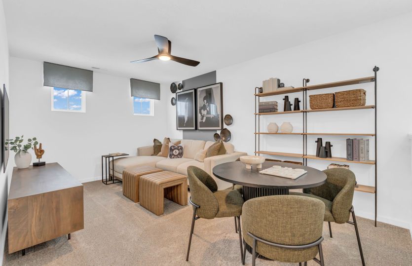 Upstairs loft