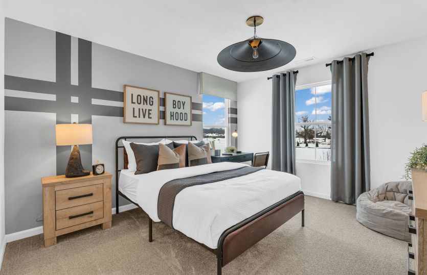 Spacious bedrooms