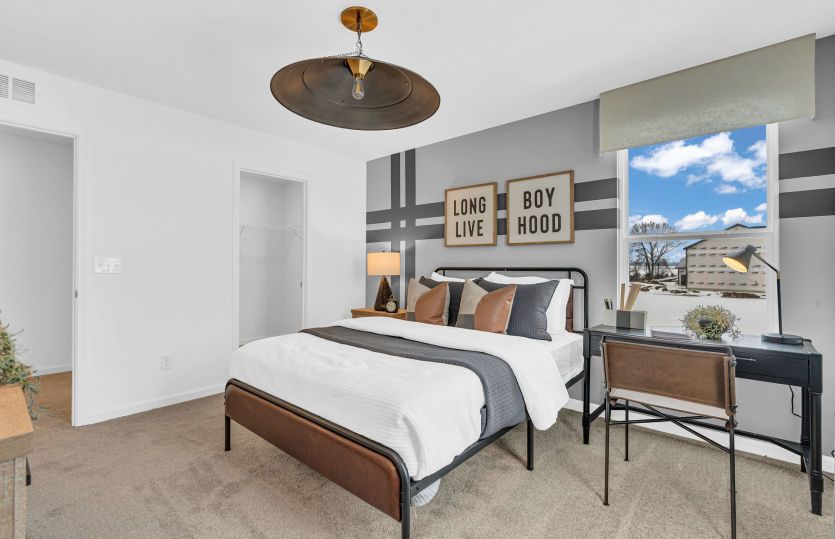Spacious bedrooms