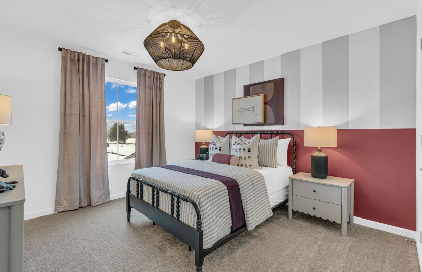 Spacious bedrooms