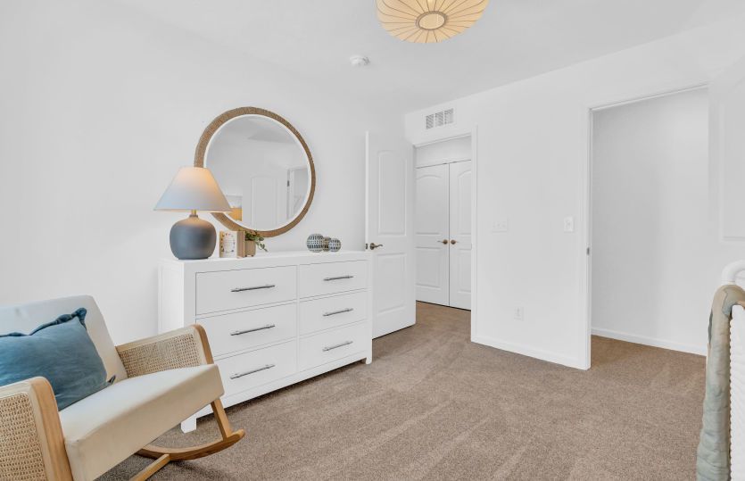 Spacious bedrooms
