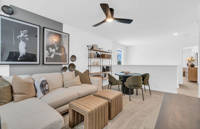 Upstairs loft