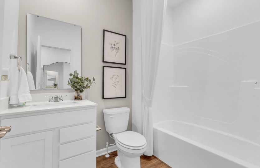 Hall bath
