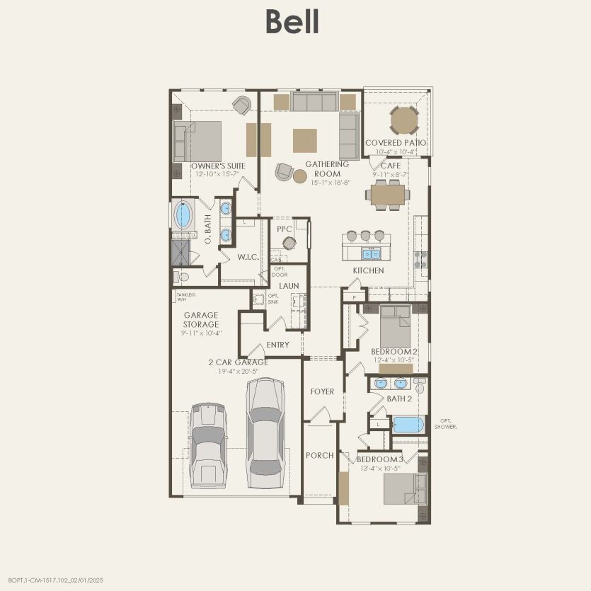 First Floor 3 br / 2 ba