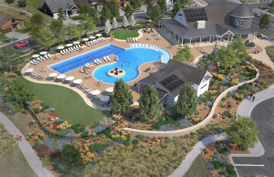 Future Resort Style Pool