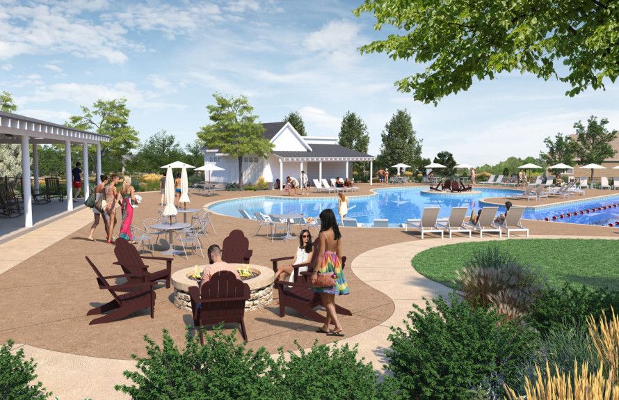 Resort-style Pool Complex