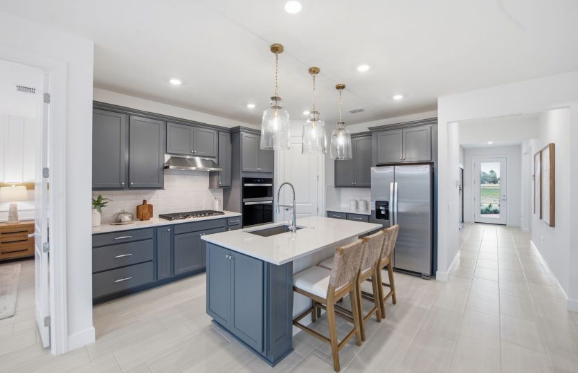 Kitchen with personalized finishes