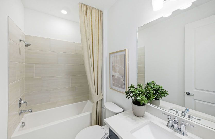 Secondary bathroom