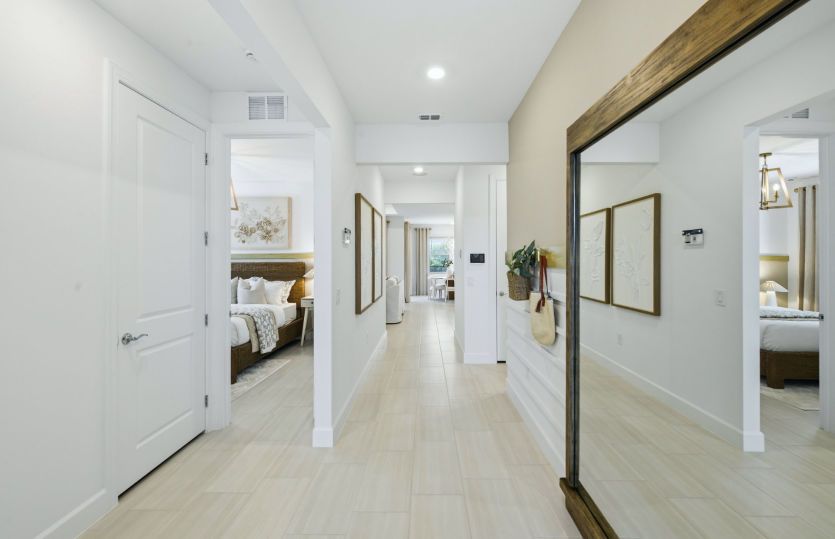 Welcoming foyer