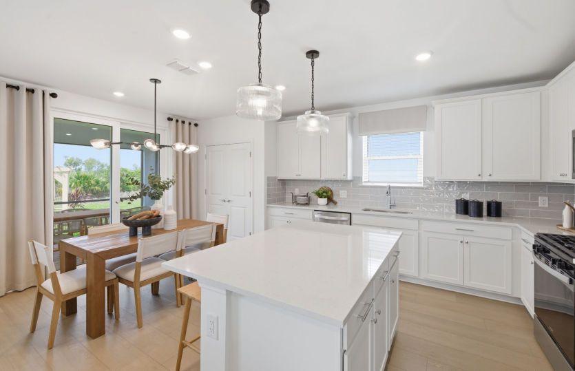 Kitchen with center island | Model Representation