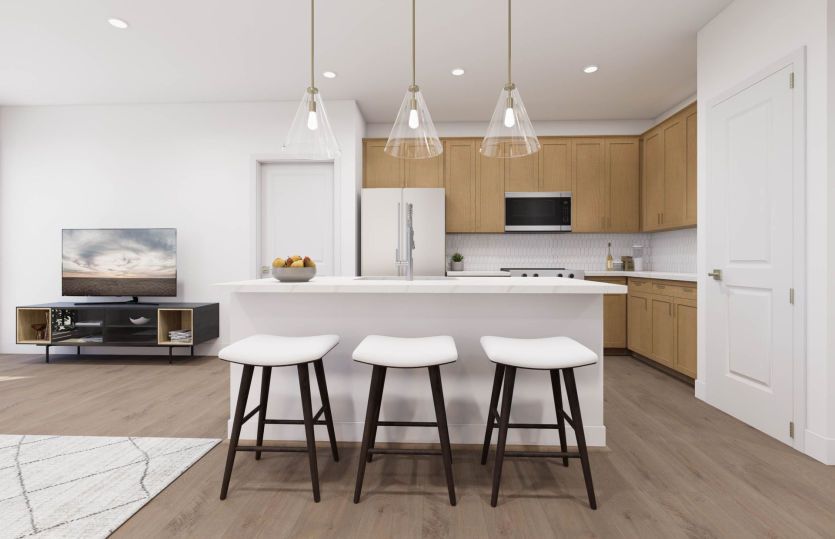 Island in the Kitchen Seats 3