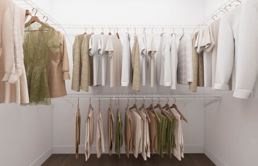 Primary Suite Walk-In Closet