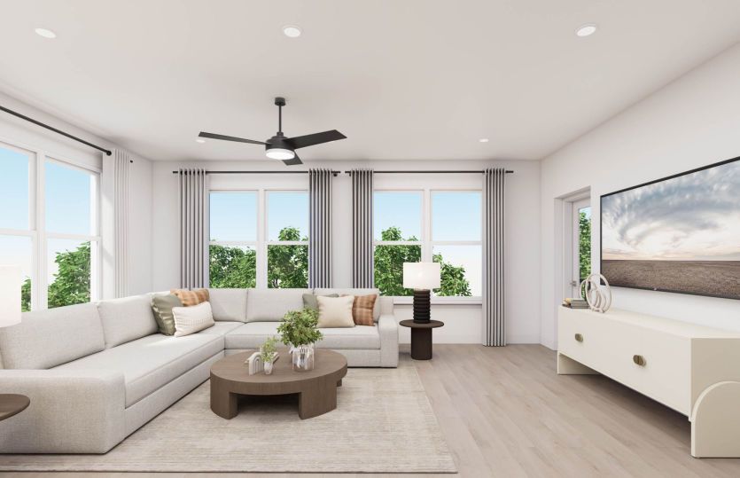Sunlit Corner Gathering Room