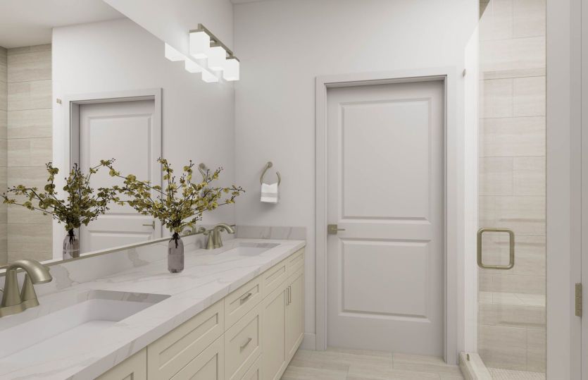Primary Suite with Dual Basin Vanity