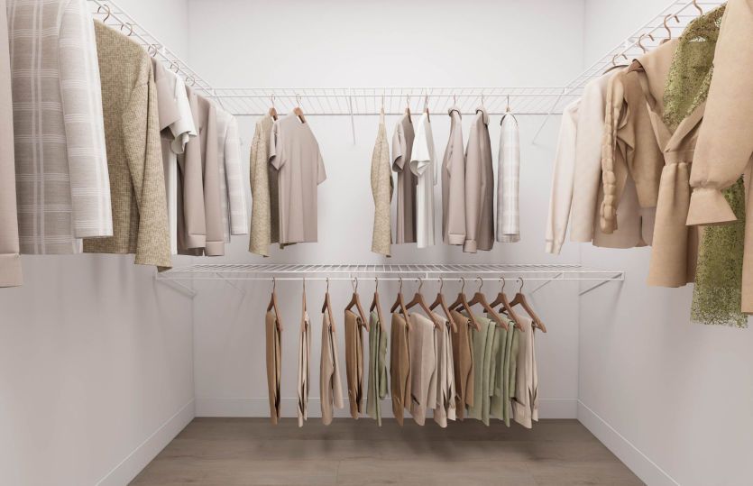 Primary Suite Walk-In Closet
