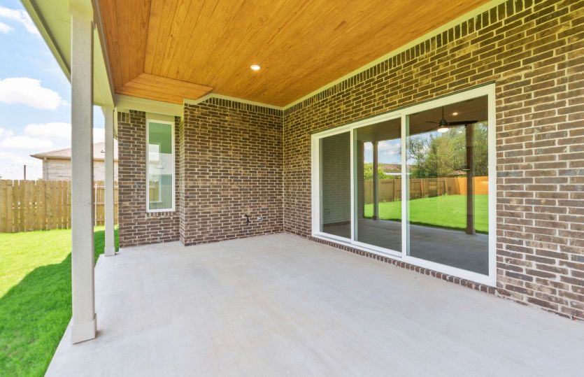 Covered Back Patio
