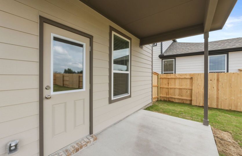 Covered Back Patio