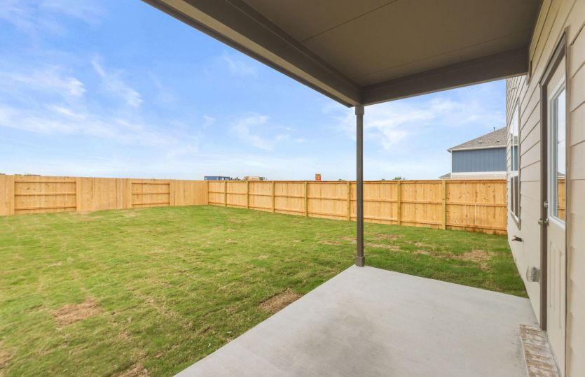 Covered Back Patio