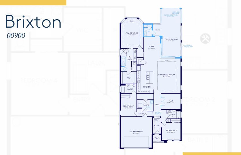 Floor plan of this home