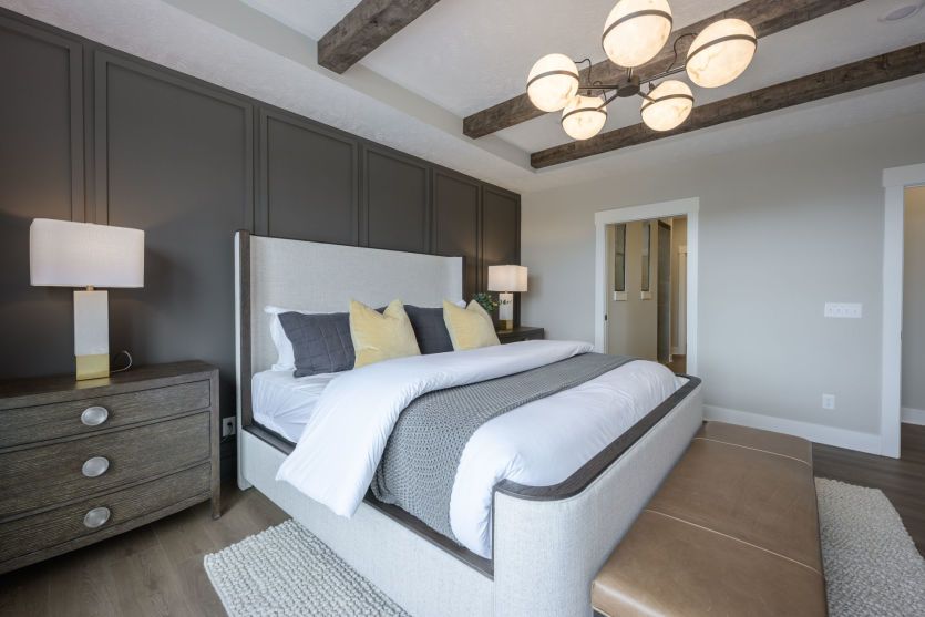 Owner's Suite with Tray Ceiling and Private Bath