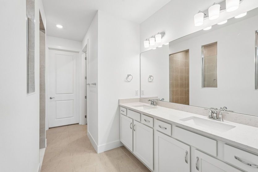 Owner's Bath with Dual Sinks
