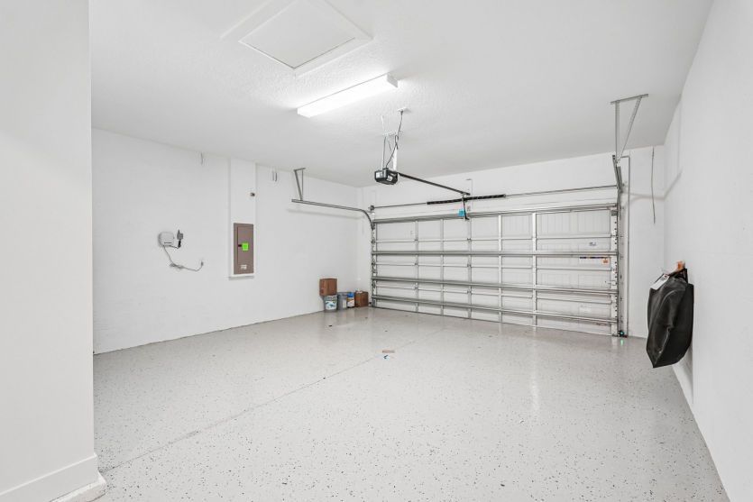 2-Car Garage with Epoxy Flooring