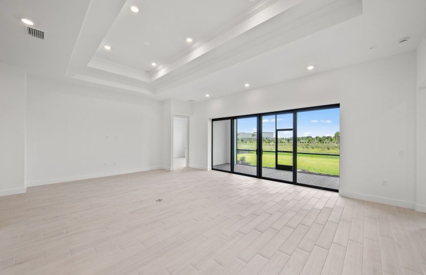 Enjoy natural lighting in the gathering room