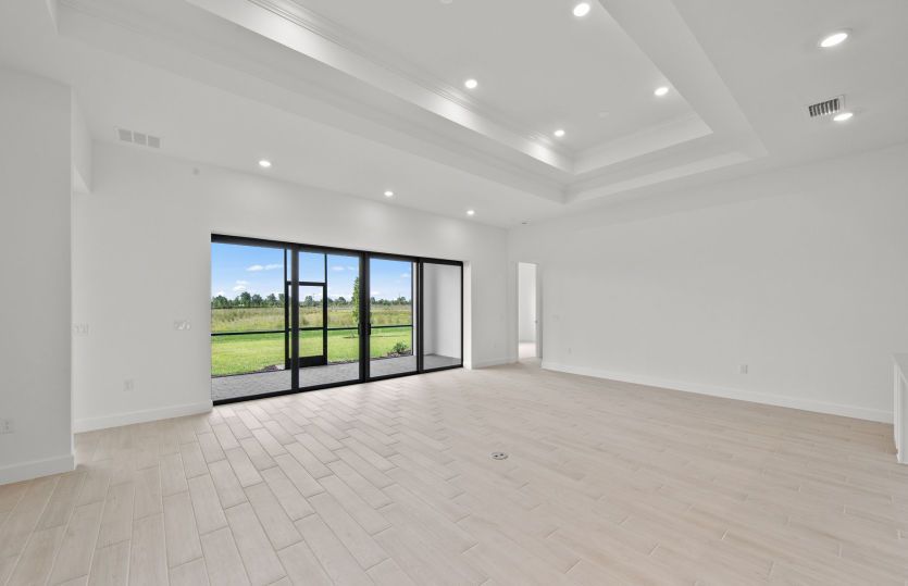 Enjoy natural lighting in the gathering room