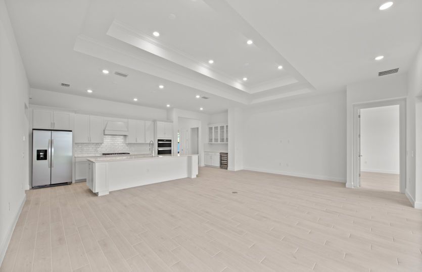 Spacious gathering room